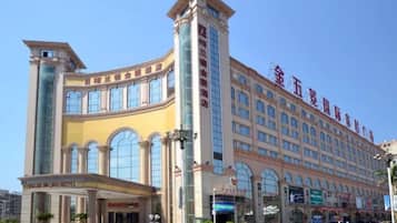 Voorkant van accommodatie