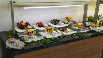 Gratis frukostbuffé varje dag