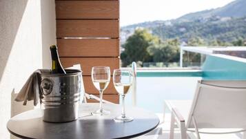 Deluxe Double Room, Private Pool | Terrace/patio