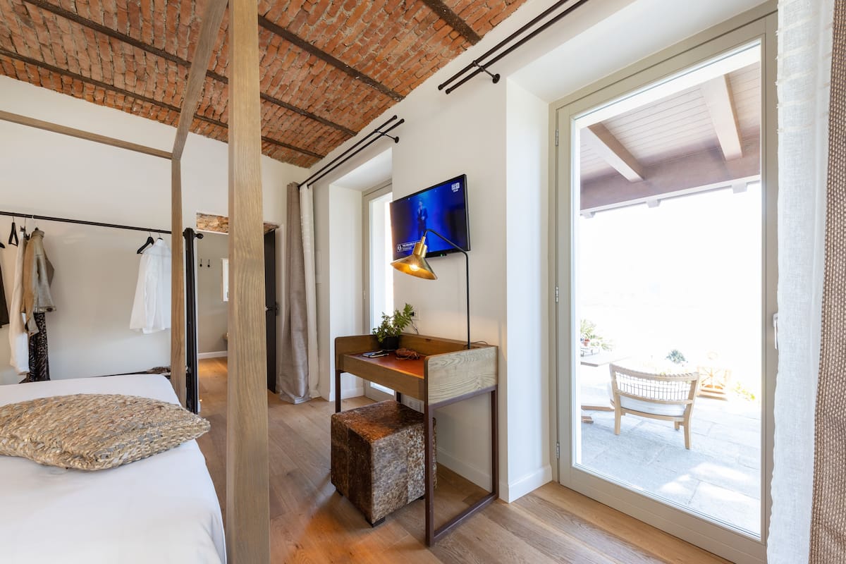 Double Room (Rustico Patio) | Premium bedding, down duvets, minibar, in-room safe