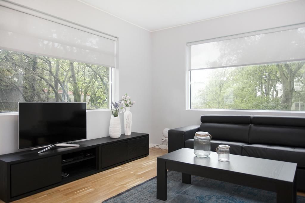 Deluxe Apartment, 2 Bedrooms, Balcony | Living area | LCD TV, DVD player