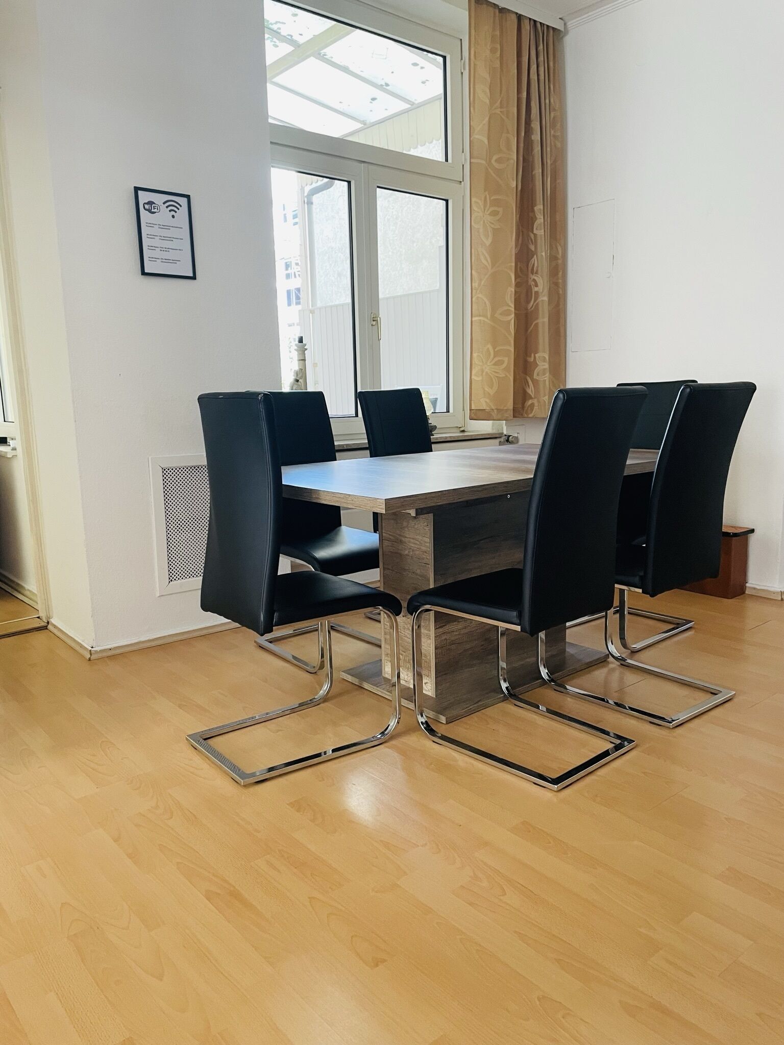 Restauration dans la chambre