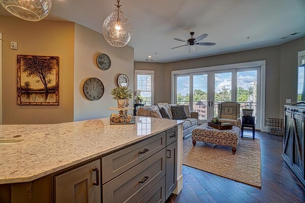 Interior - Top floor condo overlooking historic Downtown Blue Ridge! (Blue Ridge)