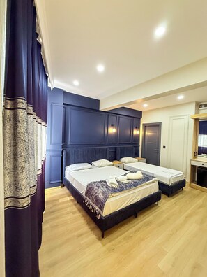 Standard Triple Room | Frette Italian sheets, premium bedding, memory foam beds, minibar