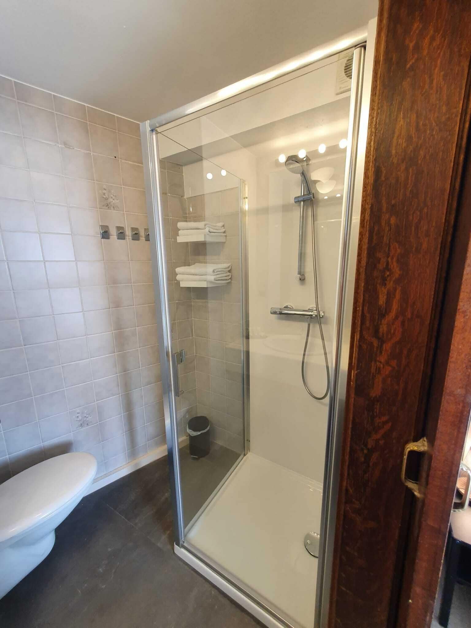 Free toiletries, hair dryer, towels, soap