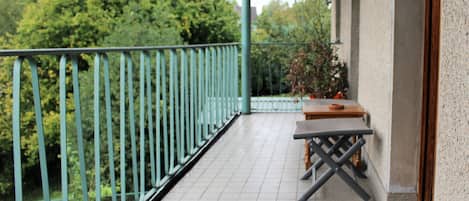 Leilighet – comfort, 3 soverom, balkong, bakgårdsutsikt (GL6-UG) | Balkong