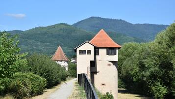 House, Courtyard View (S'Harzala Bleu) | Exterior