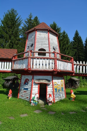 Lekområde för barn utomhus