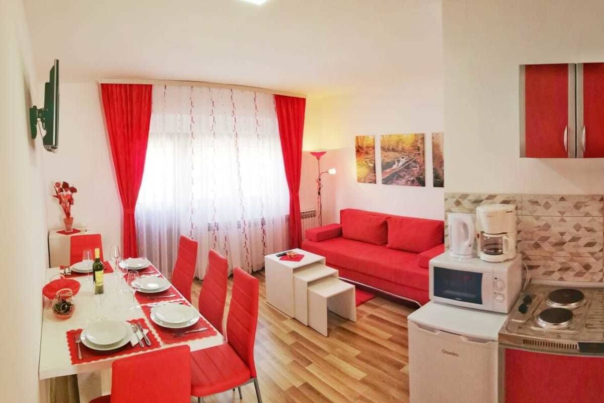Apartment, Balcony | Living area | LCD TV