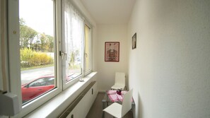 Appartement (Burscheid 2) | Een strijkplank/strijkijzer, gratis wifi, beddengoed