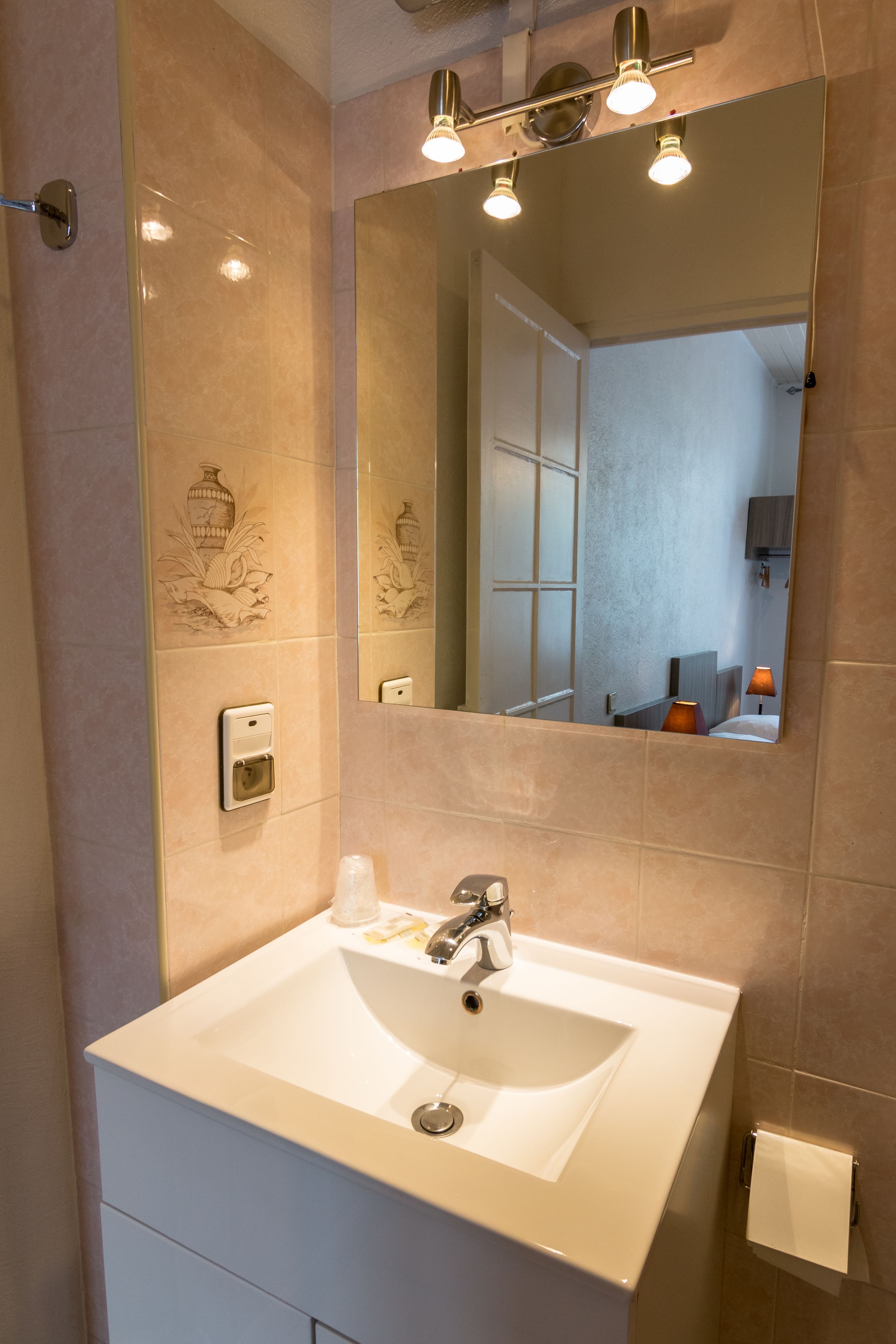 free toiletries, hair dryer, towels, soap