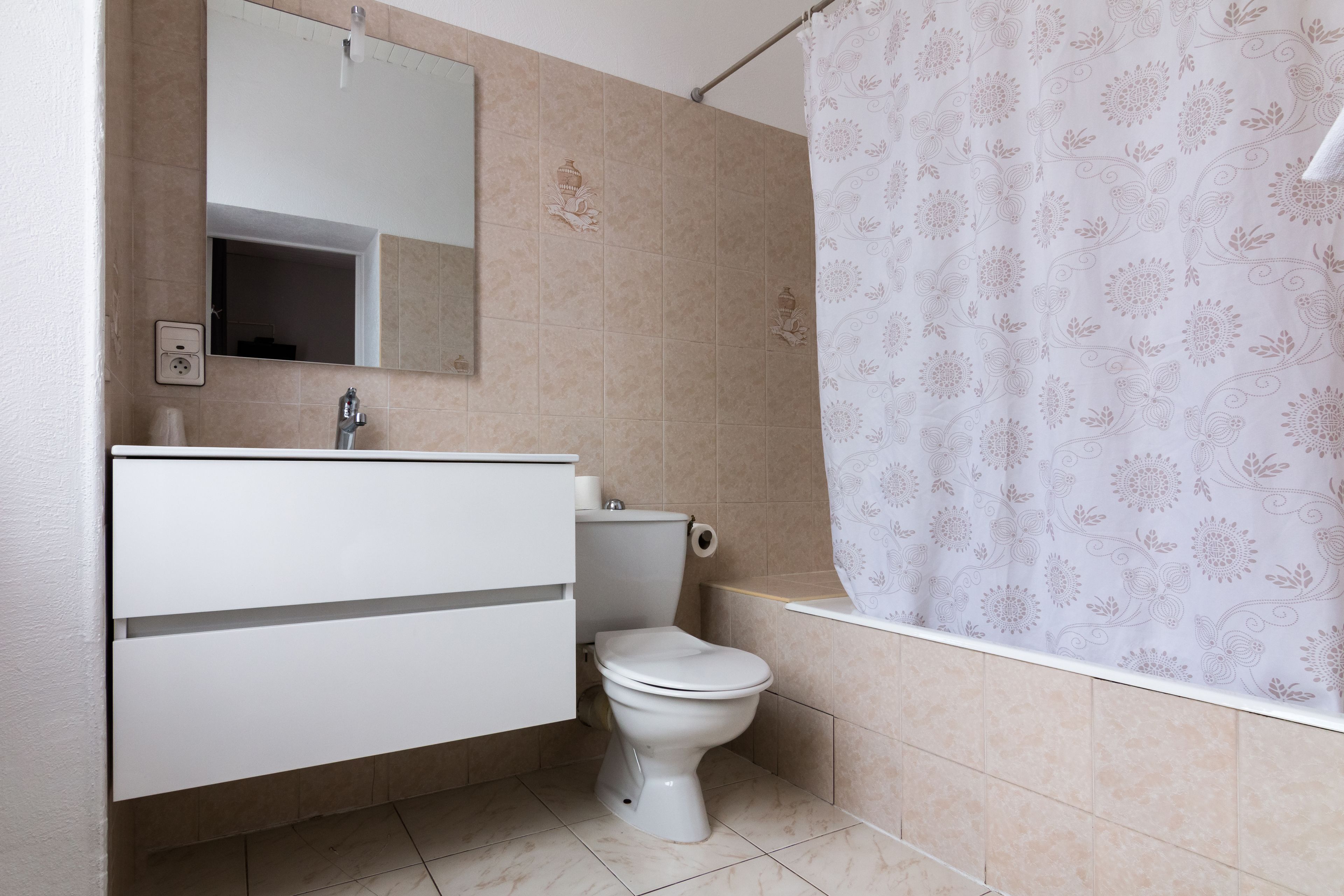 free toiletries, hair dryer, towels, soap