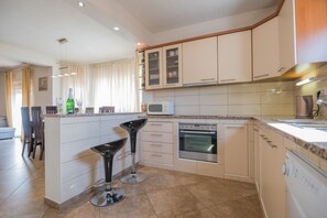 Villa, Private Pool | Private kitchen