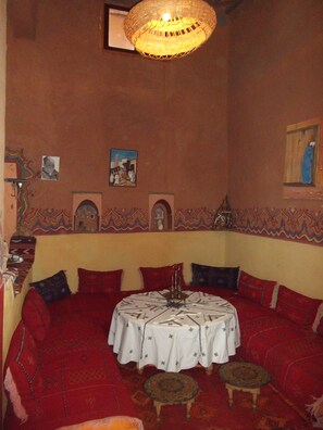 Interior entrance
