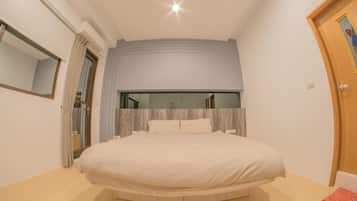 Soundproofing, free WiFi, bed sheets