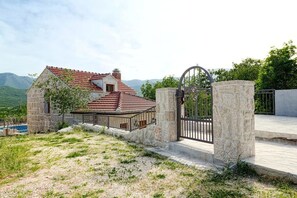 Voorkant van accommodatie