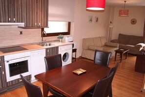 Apartment, 2 Bedrooms | Private kitchen | Coffee/tea maker