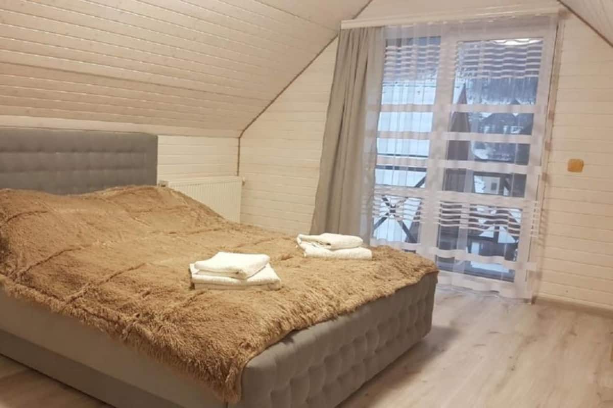 Standard-Ferienhaus | 1 Schlafzimmer, Allergikerbettwaren, Bügeleisen/Bügelbrett