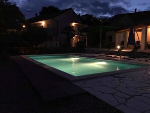 Seasonal outdoor pool - Holiday House Iva (Imotski)