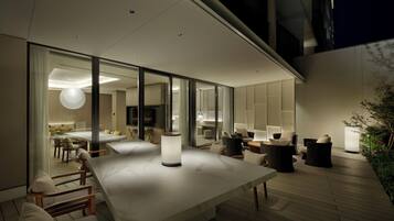 Suite, 1 kingsize bed, niet-roken, terras (SORANO SUITE) | Terras