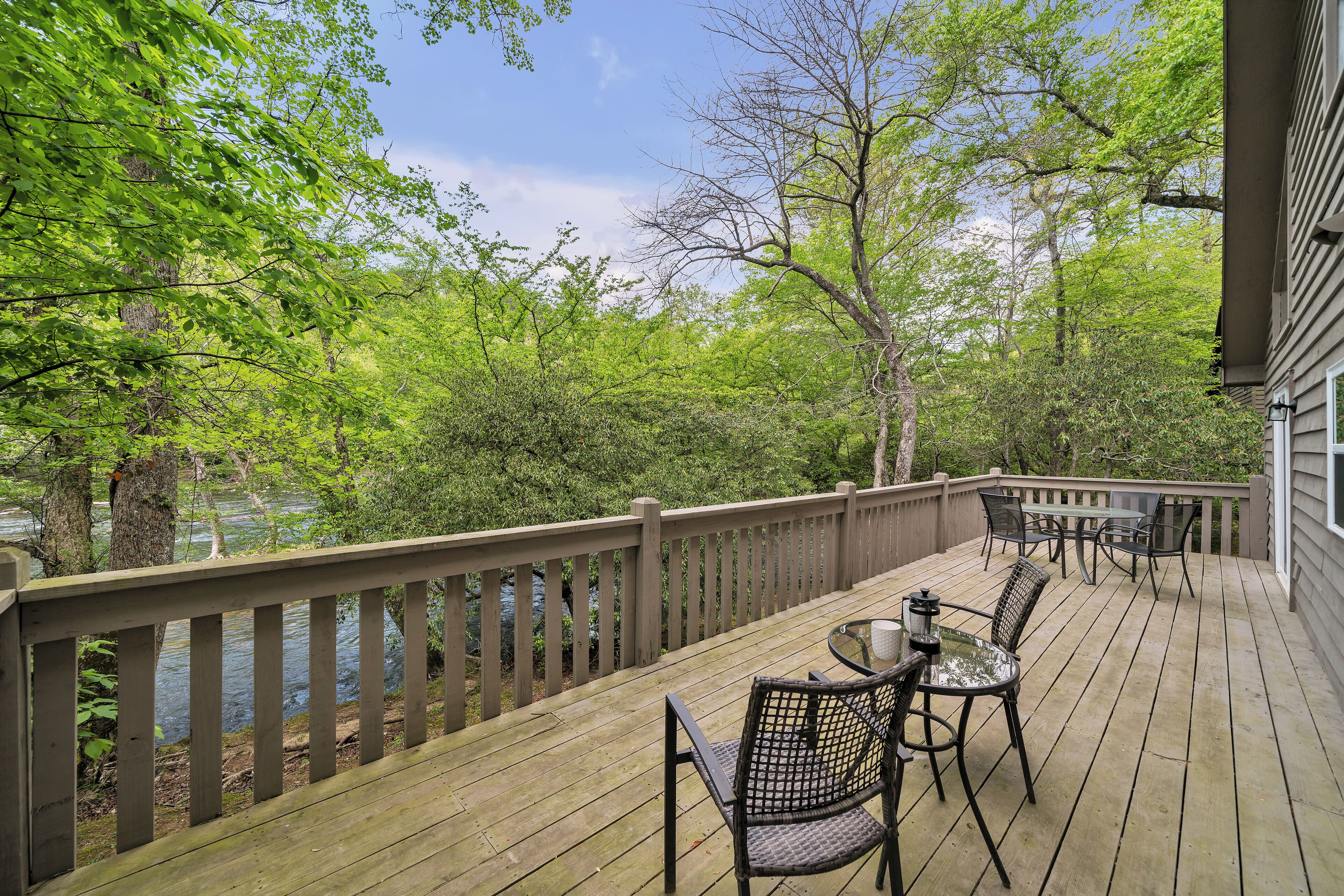 Cabin, 3 Bedrooms (Fife Bridge) | Balcony view