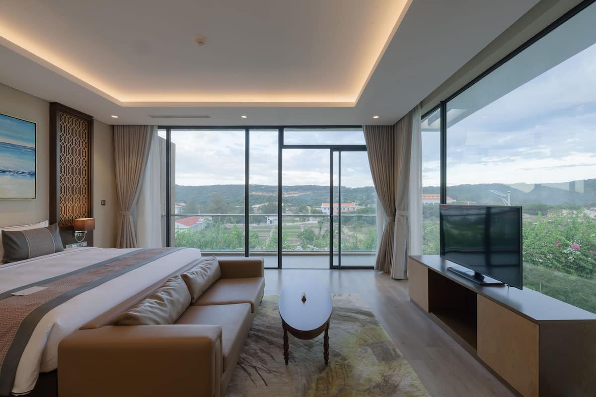 villa, 2 bedrooms (garden pool) | view from room