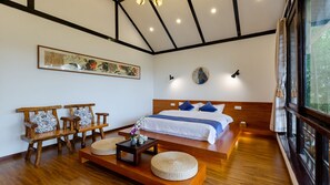 Deluxe Double Room | Blackout curtains, free WiFi, bed sheets - Floral Hotel  Daluwang Villa Lushan (Jiujiang)