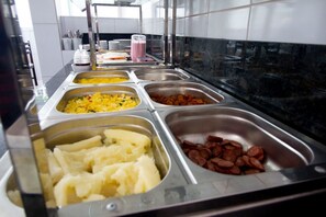 Frokostbuffé er inkludert hver dag