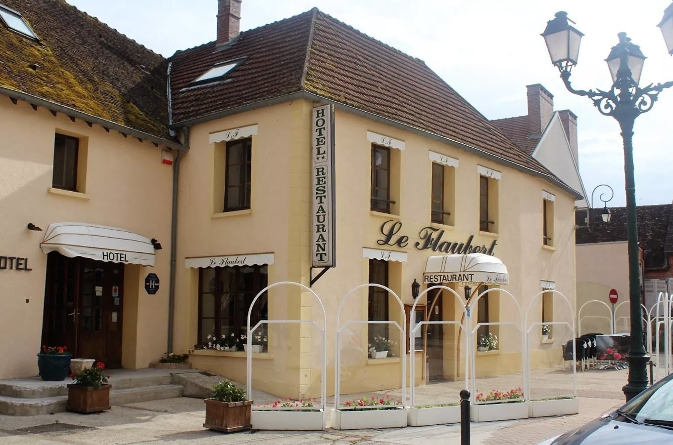 Façade de l’hébergement