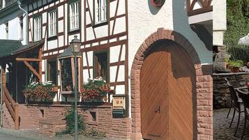 Fassade der Unterkunft