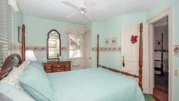 Individually decorated, individually furnished, iron/ironing board