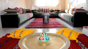 Villa, 4 Bedrooms | Living area | Flat-screen TV