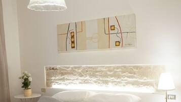 Deluxe-Doppel- oder -Zweibettzimmer | 2 Schlafzimmer, hochwertige Bettwaren, Daunenbettdecken