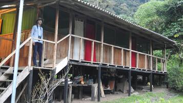 Façade de l’hébergement