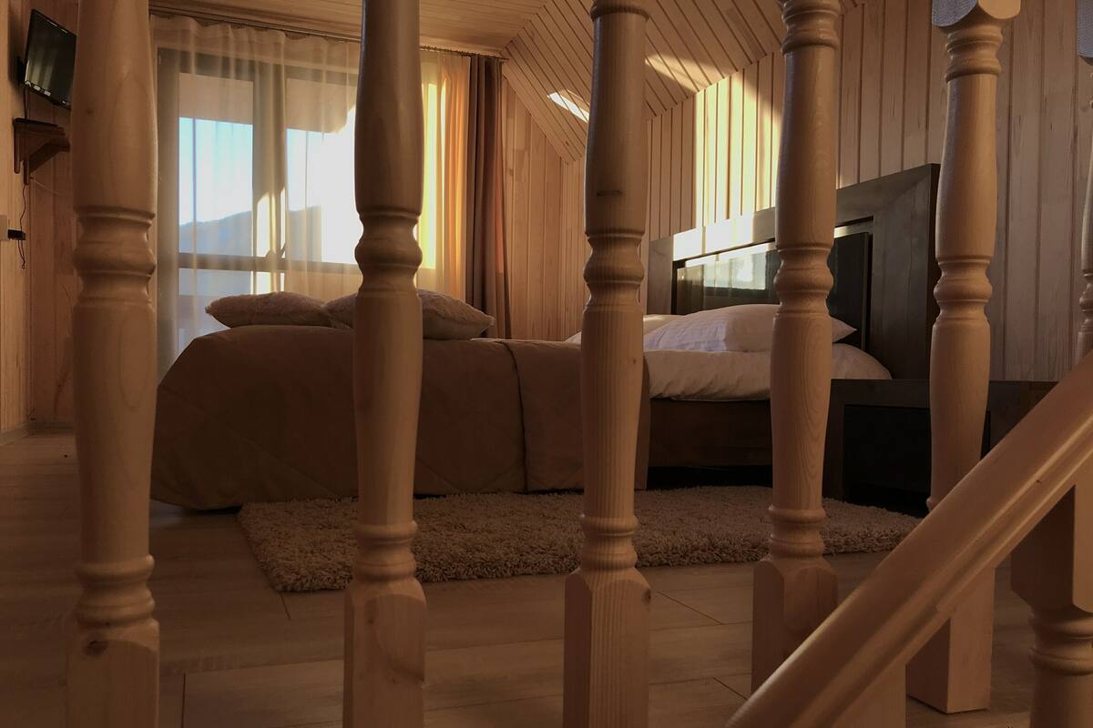 Standaard appartement | Luxe beddengoed, verduisterende gordijnen, beddengoed