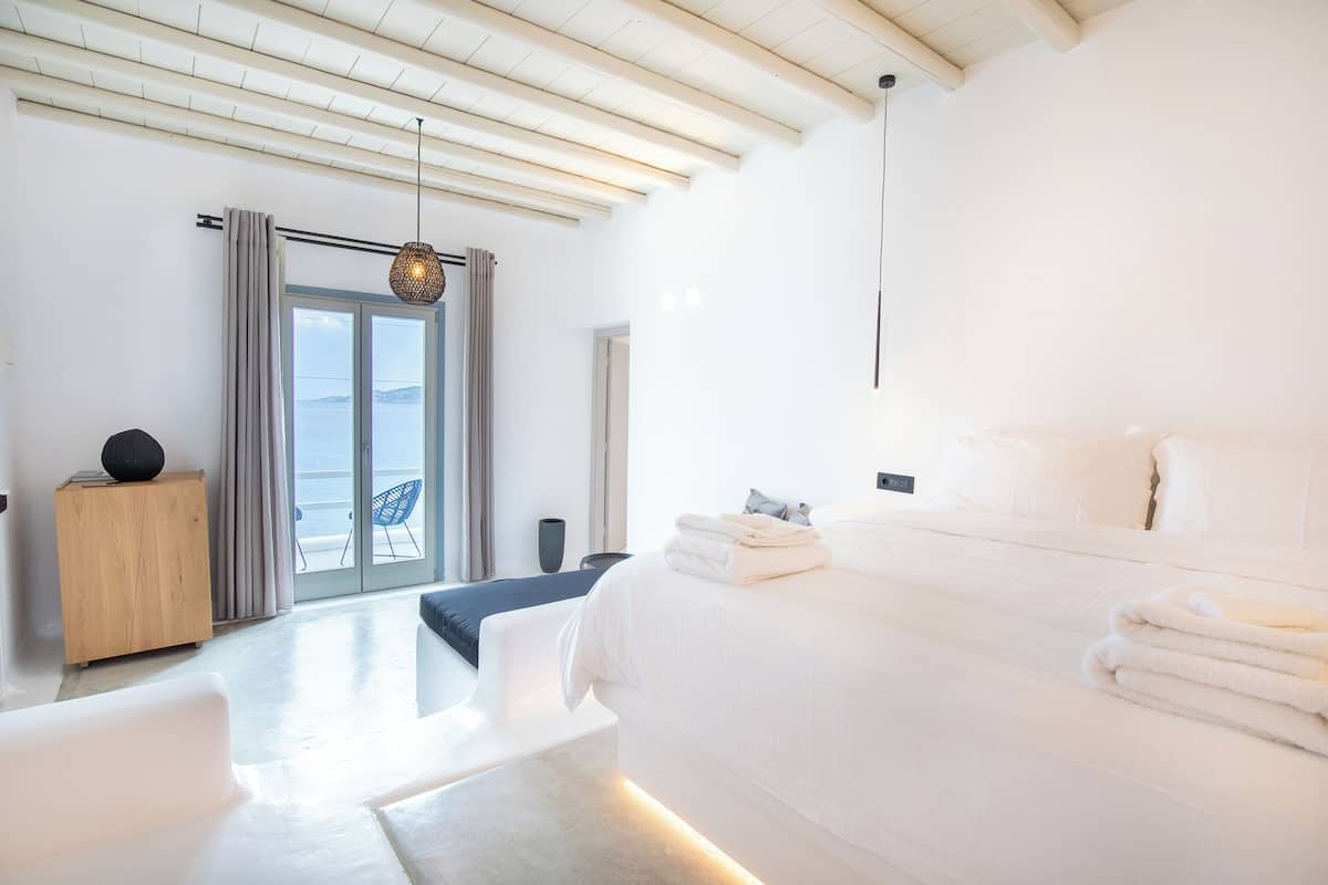 Executive Suite, Panoramic Sea View | 3 bilik tidur, peralatan tempat tidur premium, busa memori