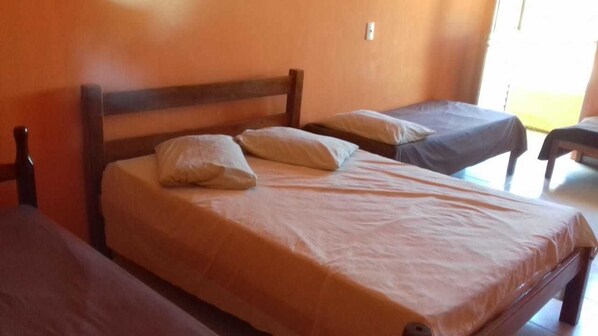 Free WiFi, bed sheets