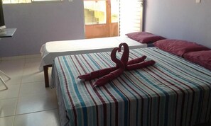 Free WiFi, bed sheets