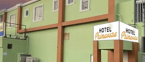 Fassade der Unterkunft