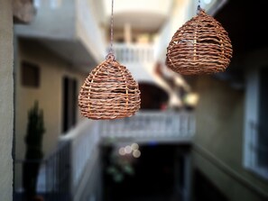 Living area - El Descanso Catedral Hotel (Puebla)