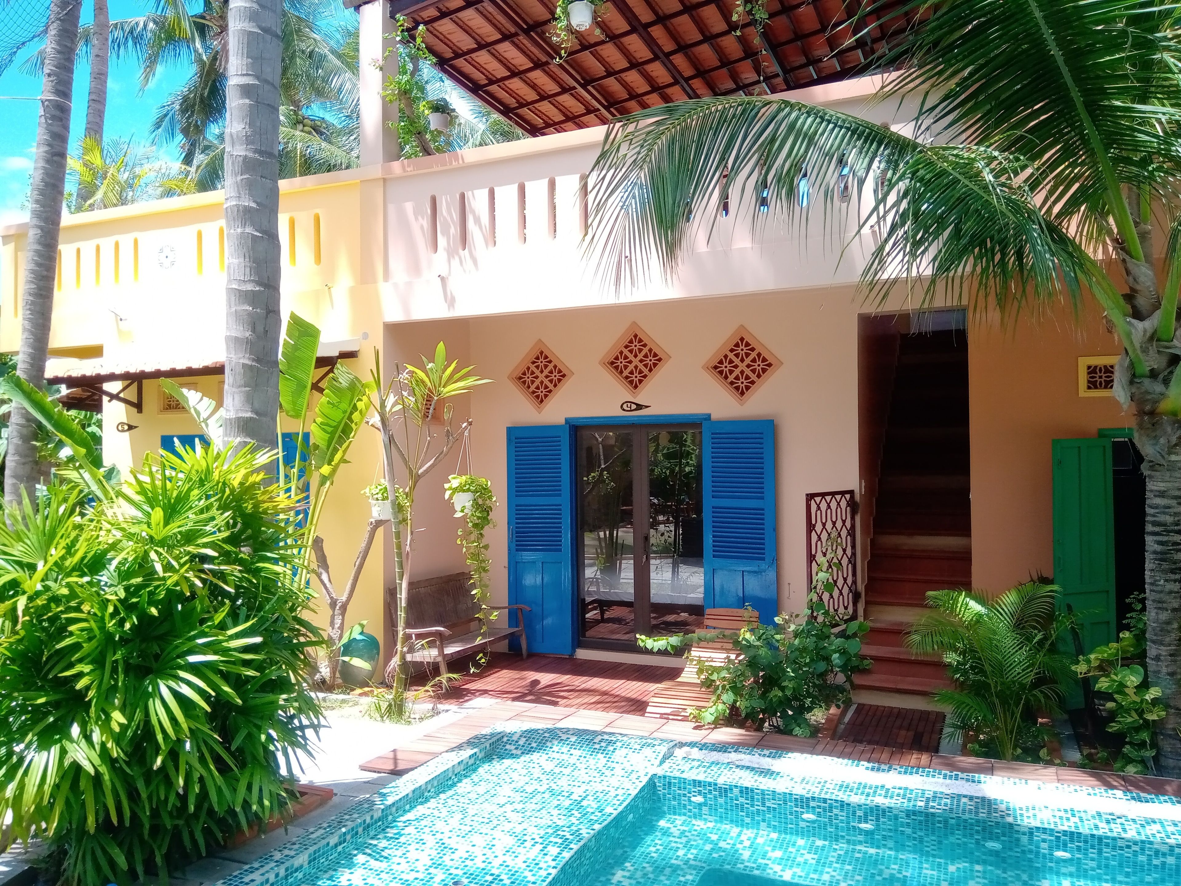 Phòng đôi Economy (The Bohemian) | Hiên