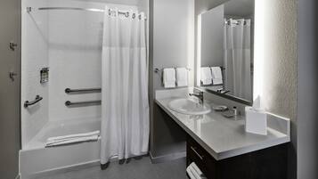 Free toiletries, hair dryer, towels, soap