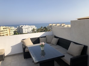 Outdoor dining - Fantastic sea view penthouse (Mijas Costa)