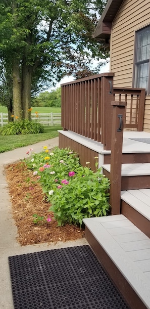 Exterior detail - COUNTRY HOME WITH LLAMAS JUST OUTSIDE THE WINDOWS! (Bluffs)