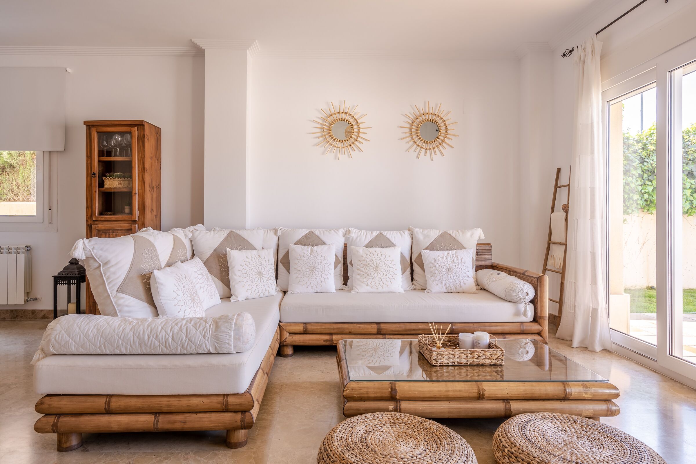 TV connectée, cheminée