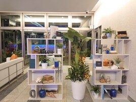 Sala de estar en el lobby