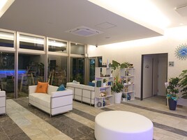 Sala de estar en el lobby