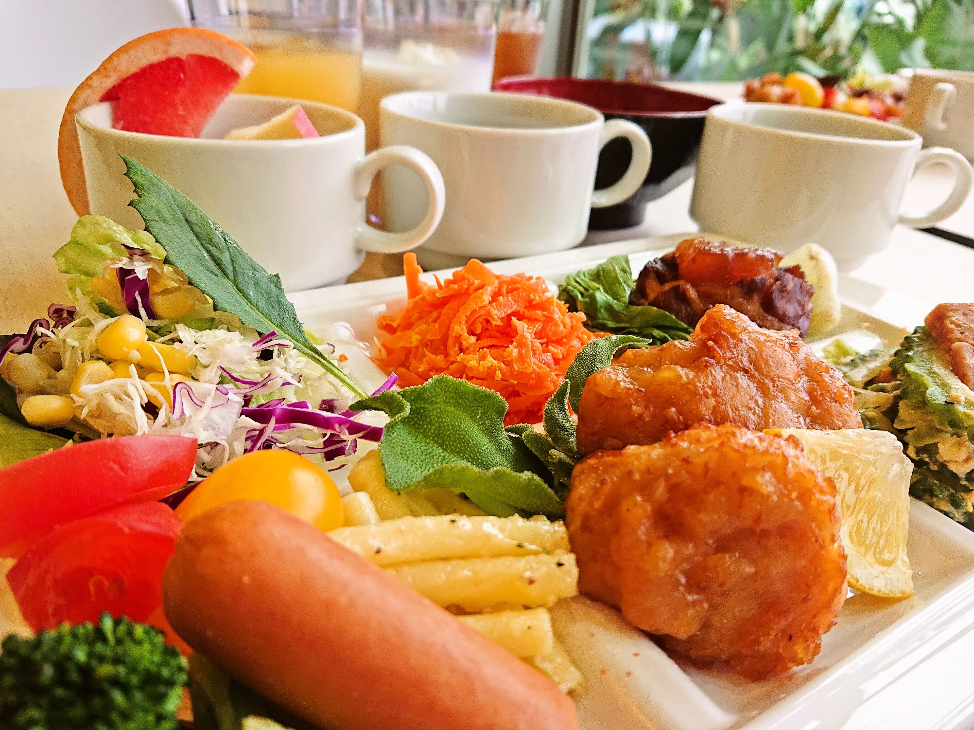 朝食ビュッフェ