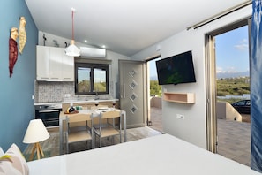 1 bedroom, travel crib, free WiFi, bed sheets
