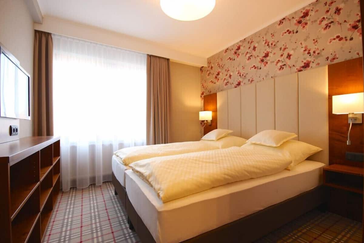 Suite | 1 slaapkamer, een kluis op de kamer, verduisterende gordijnen